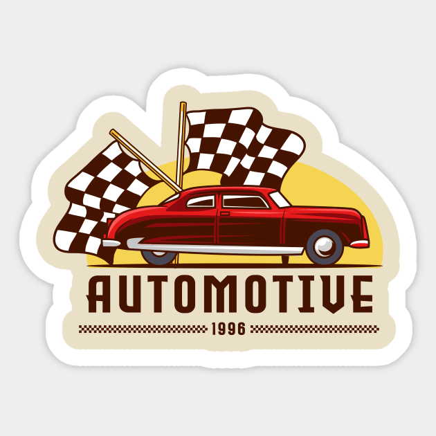 Automotive Badge Sticker by Harrisaputra